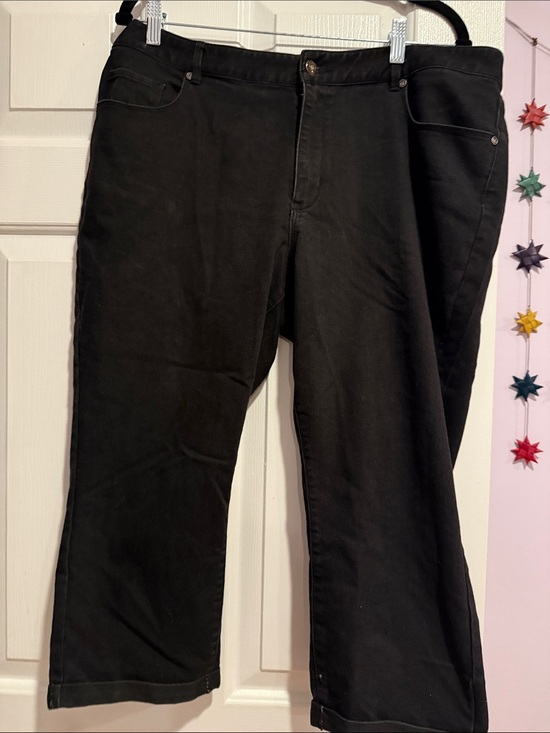 Coldwater Creek Pants - Coldwater Creek Black Capris